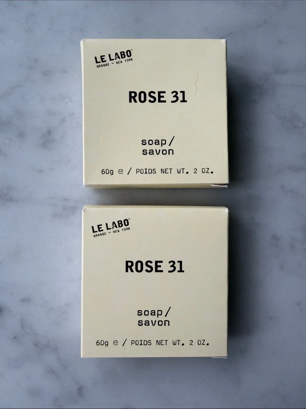 Le Labo Rose 31 Soap (set of 2)